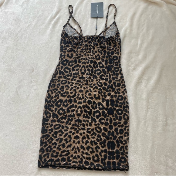 Leopard Pretty Little Thing Dress - Picture 9 of 11